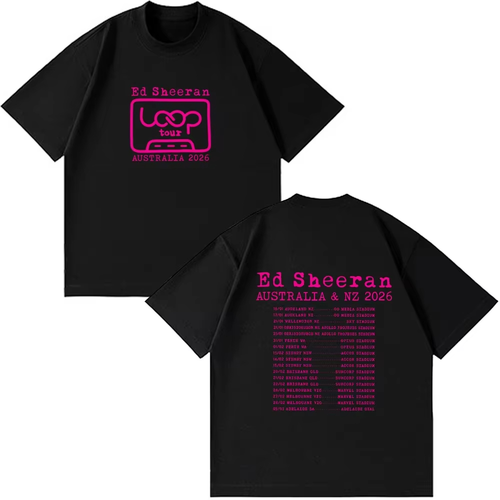 Summer Clothing Women Australia - Merch z trasy koncertowej Ed Sheerana