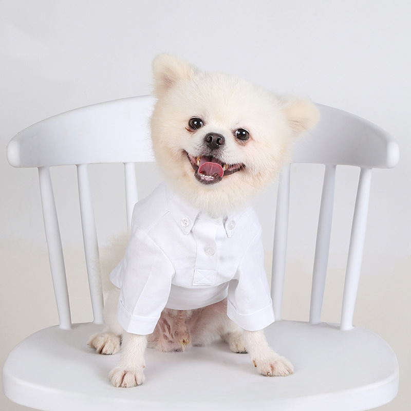 Summer Dog Clothing - Wiosenne i jesienne koszulki dla zwierząt