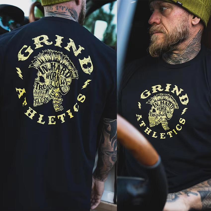 Summer Clothing Essentials Men - Koszulka Pop Gym Męska, T-shirty Oversize,