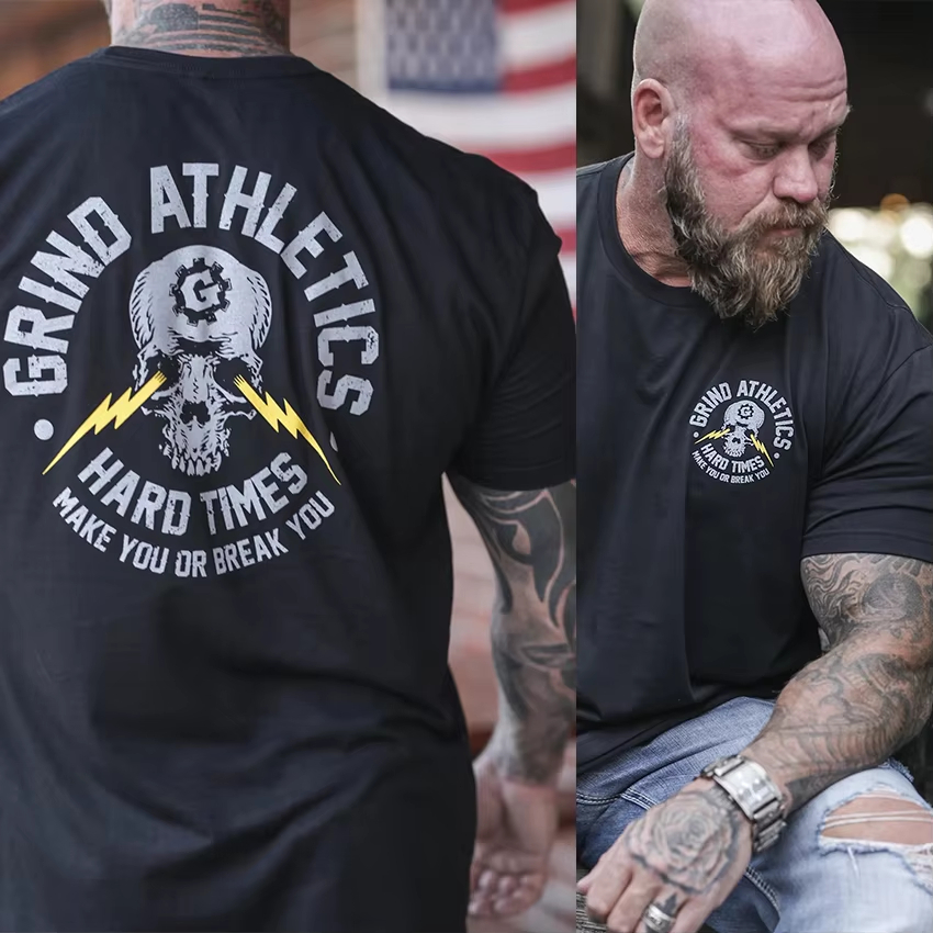 Summer Clothing Essentials Men - Koszulka Y2k Gym Męska, T-shirty Oversize,