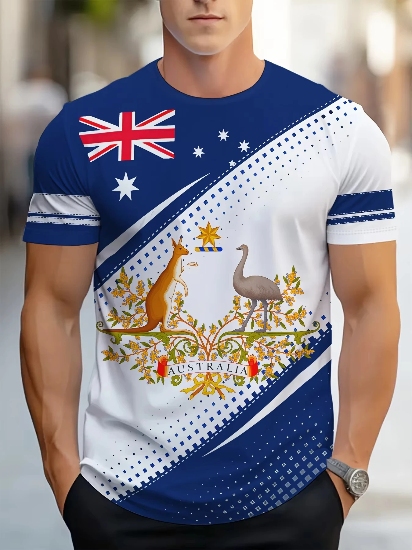Summer Clothing Women Australia - Męskie koszulki Australia Graficzne koszulki dziecięce