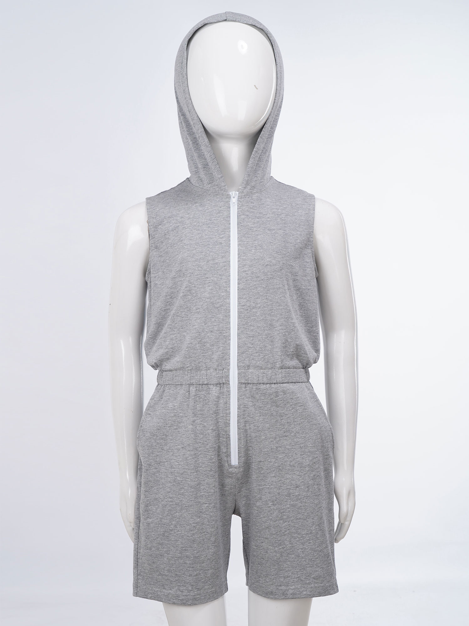 Summer Clothing Kids Boys - Odzież dziecięca Chłopięcy kombinezon z kapturem