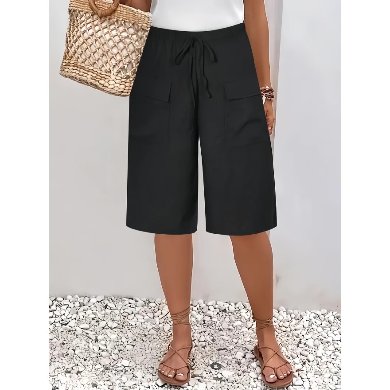 Summer Clothing For Plus Size Women - Damskie szorty plus size 1XL-5XL, nowe,
