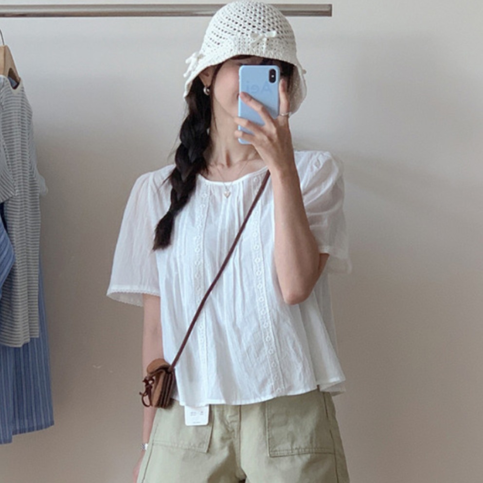 Słodka bluzka z koronkowym wyk – Summer Youth Clothing recenzja i cena