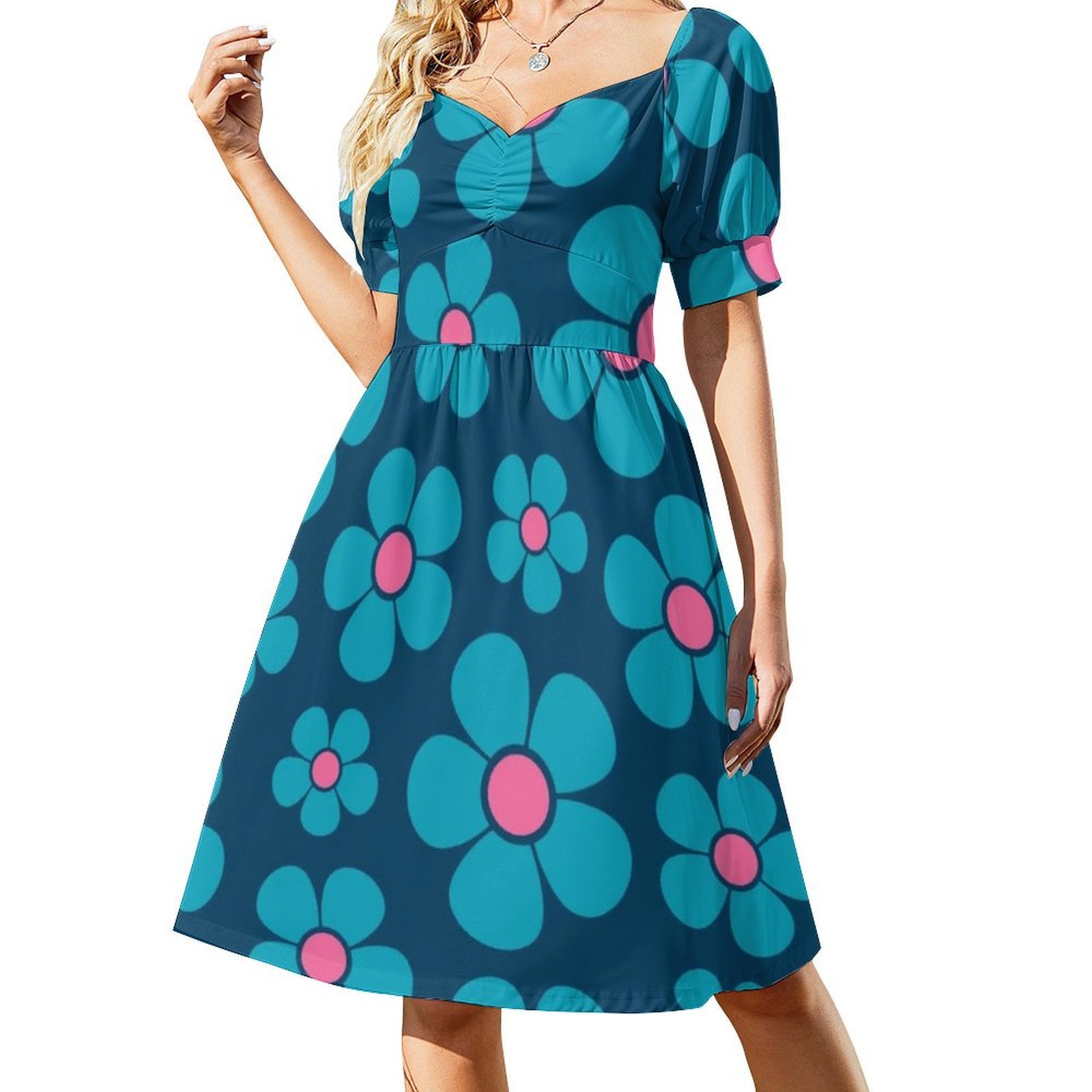 Sukienka damska w stylu lat 60 – Summer Clothing Patterns recenzja i cena