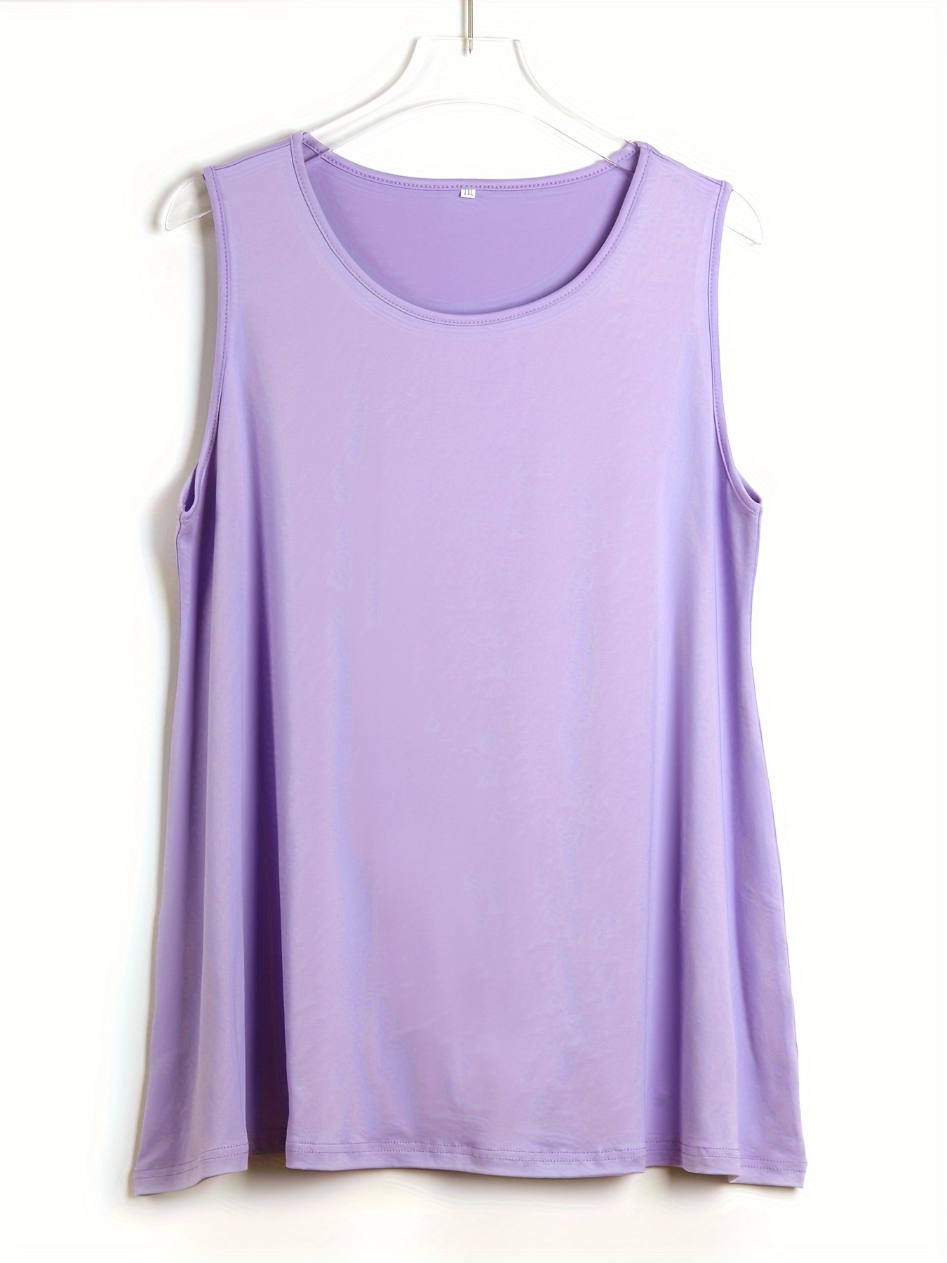 Plus Size Simple Solid Tank To – Summer Clothing Clearance recenzja i cena