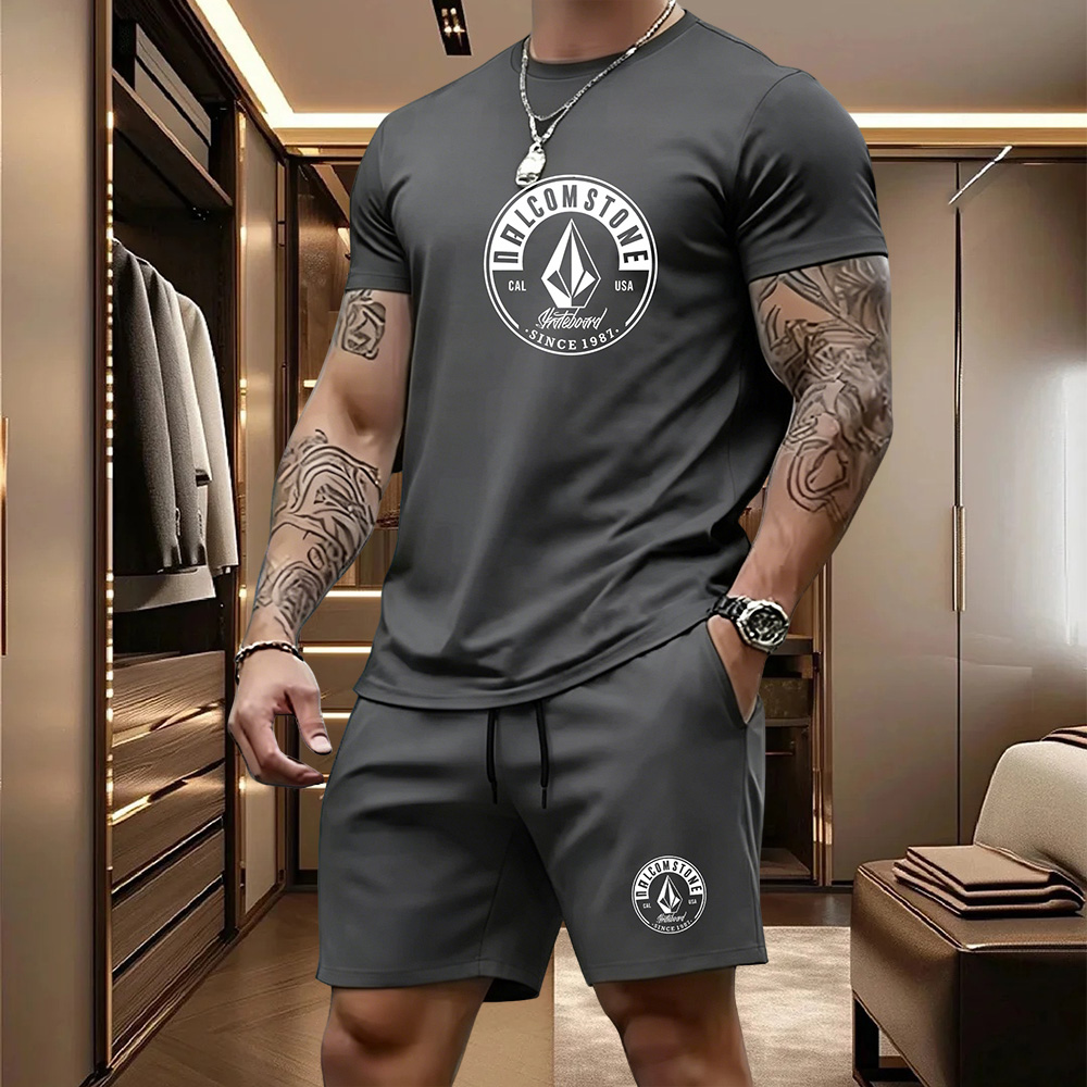 Męski sportowy zestaw casualow – Summer Clothing Outfits recenzja i cena