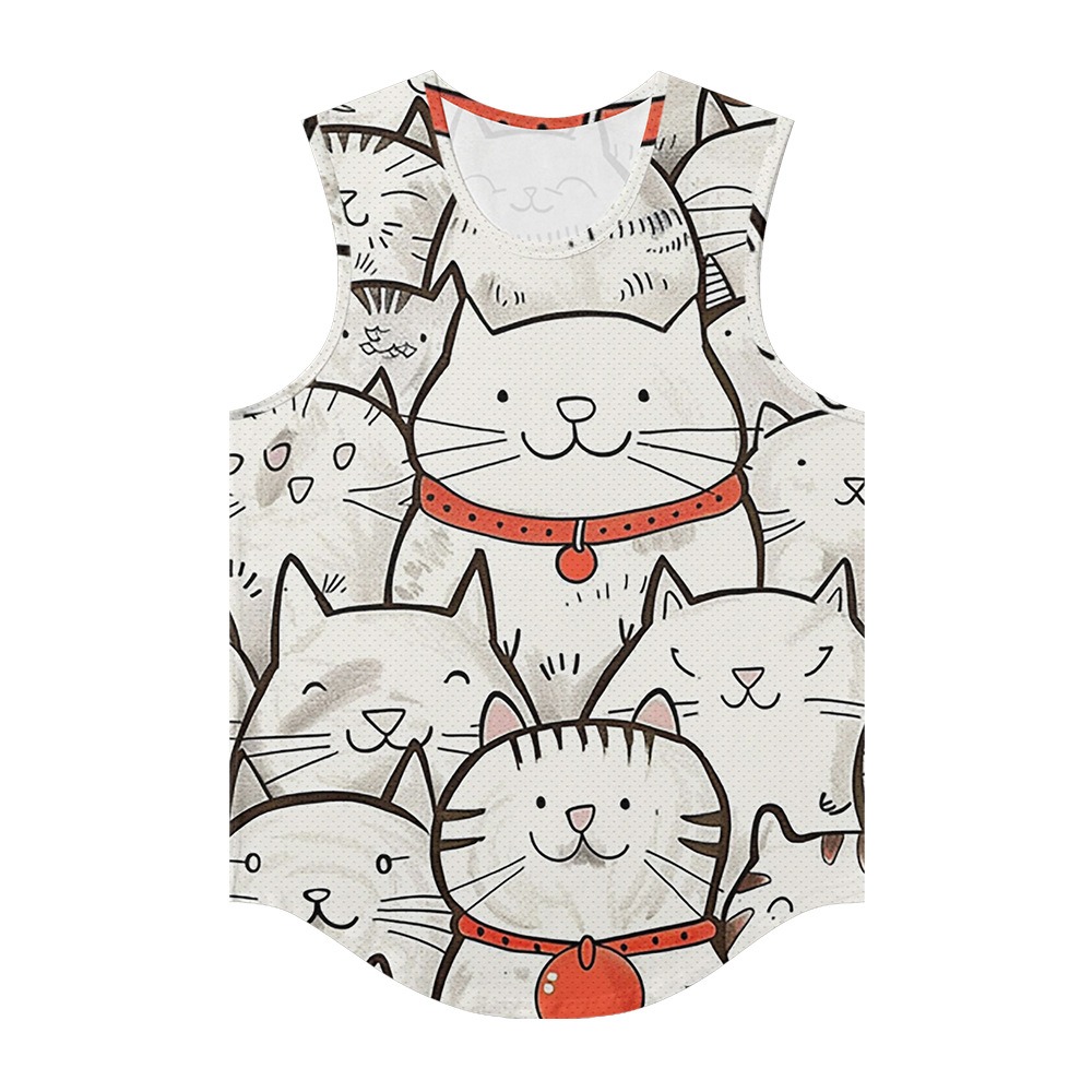 Kamizelki męskie Modne Kawaii  – Summer Clothing Essentials Men recenzja i cena