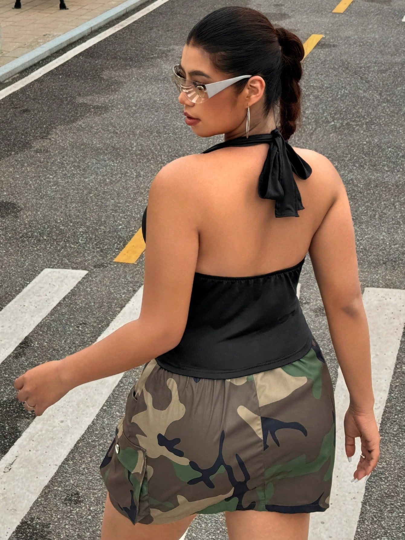 Nowa modna bluzka damska w jed – Summer Clothing Clearance recenzja i cena