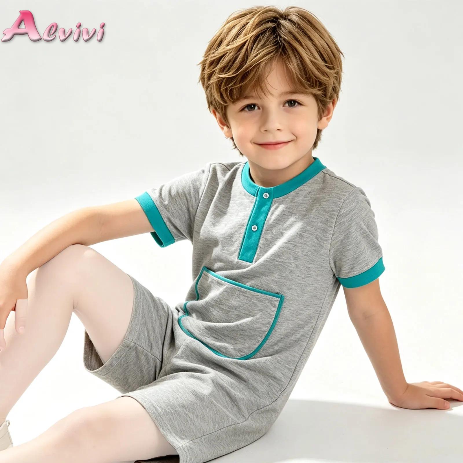 Unisexowe ubrania dla dzieci ( – Summer Clothing Kids Boys recenzja i cena