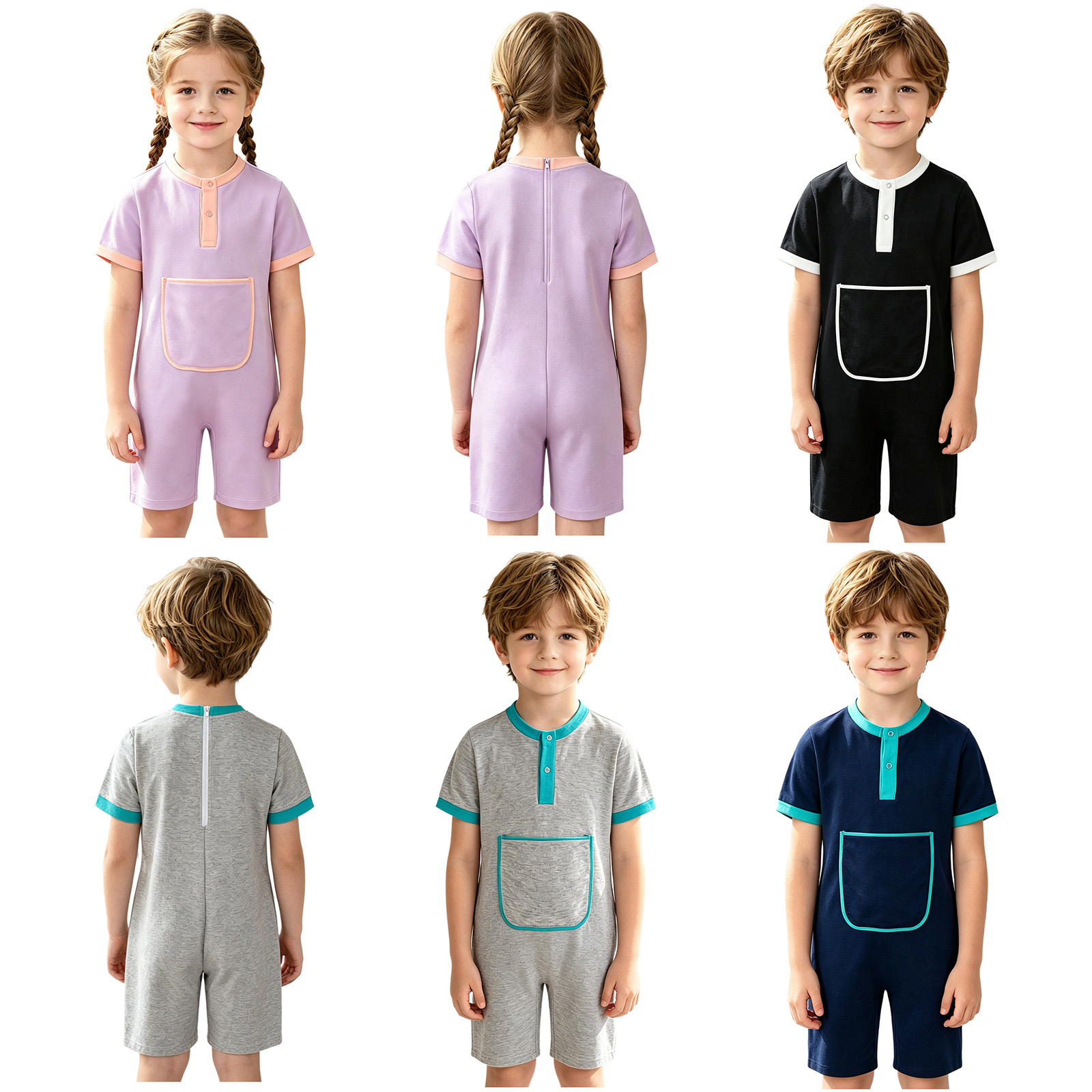 Unisexowe ubrania dla dzieci ( – Summer Clothing Kids Boys recenzja i cena