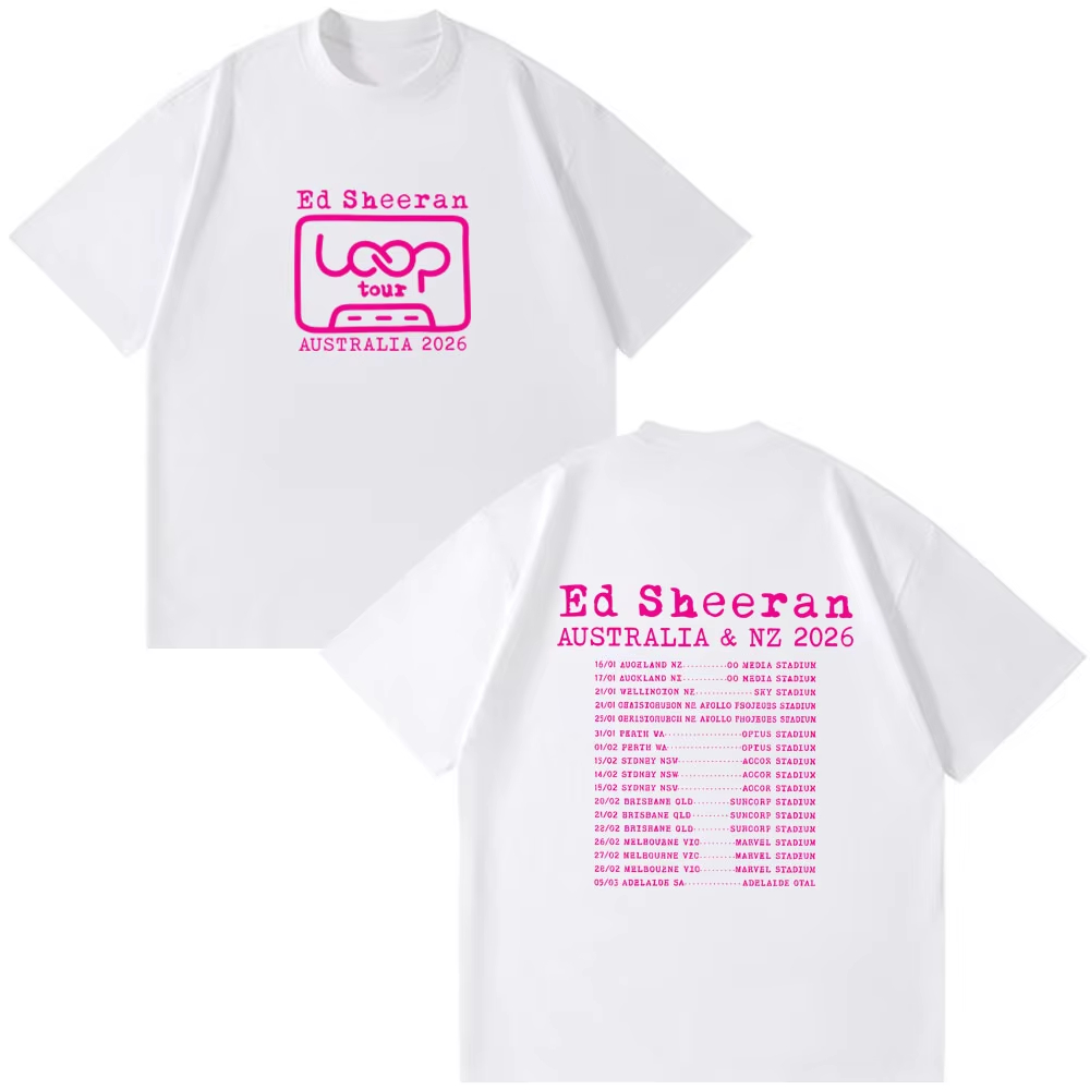 Ed Sheeran Loop Tour Australia – Summer Clothing Women Australia recenzja i cena