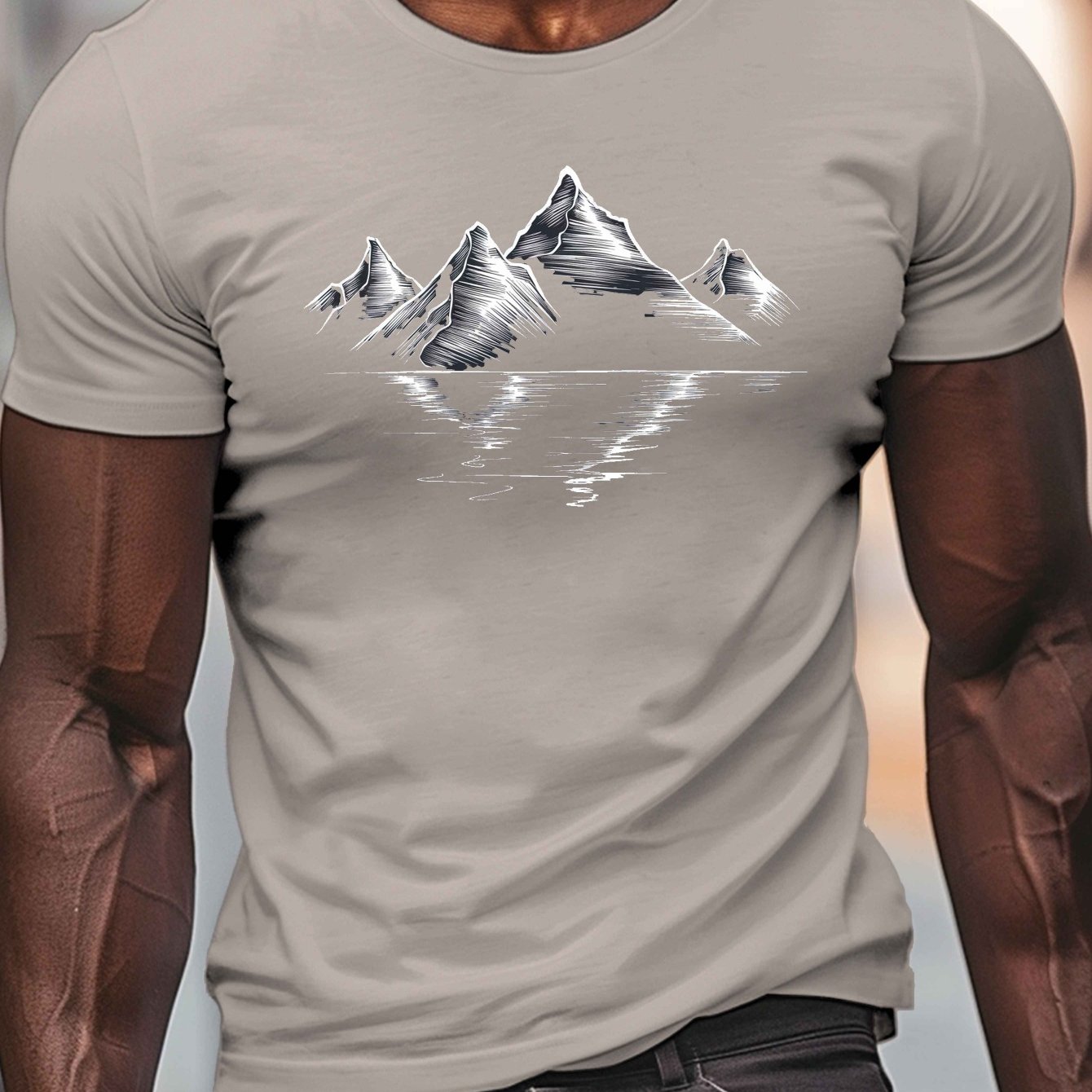 Męska koszulka casual w kolorz – Summer Clothing Range recenzja i cena