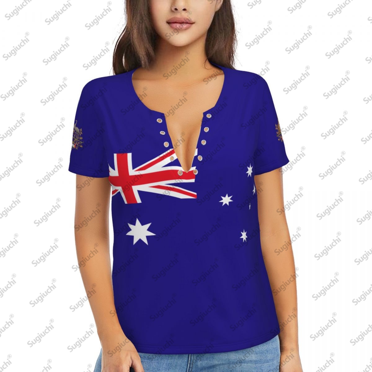 Koszulki damskie z krótkim ręk – Summer Clothing Women Australia recenzja i cena